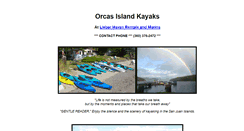 Desktop Screenshot of orcasislandkayaks.com